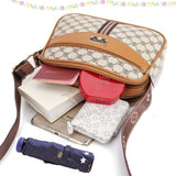 GOOSUDU 2025Small bag women's messenger versatile shoulder bag high-end fashion old flower bag autumn and winter new broadband cosmetic bag