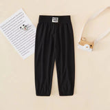 Children's Ice Silk Anti Mosquito Pants Girls' Summer Thin Boys' Pants Baby Korean Style Loose Western Style Bloomers Outer Wear