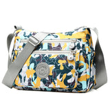New Women's Cross-Body Bag Lightweight Cloth Bag Nylon Multilayer One Shoulder Bag Oxford Cloth Large Capacity Bag Cross-Border Wholesale