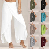 GOOSUDU Foreign Trade Hot Sale  EBay  HOT and NEW Summer Women's Pants Sexy Cross Sexy Wide Leg Yoga Pants