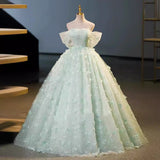 goosudu Vocal Music Art Test Adult Ceremony Colored Mesh Host Concert Banquet Evening Dress  New Fairy Mori Style Dress