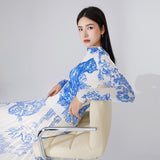 2025 Change the picture, OEM processing, custom fashion women's clothing, personalized suit, autumn clothing, new pleated top, skirt two-piece set