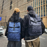 New Factory in Stock National Style Hundred Family Name Trendy Personality Backpack Middle School Student Computer Backpack