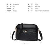 GOOSUDU 2025Cross-border bag popular new summer women's bag oblique span niche armpit bag Popular trade printed women's shoulder small square bag