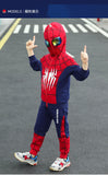 Autumn Ultraman Clothes Boys Spring and Autumn Suits  New Boys Children Spider-Man Fashionable Children's Clothing