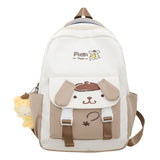 Junior's Schoolbag Female Middle School Student College Style Large-Capacity Backpack Elementary School Girl Portable Burden Alleviation Backpack