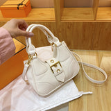 GOOSUDU 2025 This year's popular fashion portable women's bags  new niche design shoulder messenger Internet celebrity casual small square bag