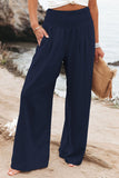 GOOSUDU In Stock!  HOTan and NEWn Spring and Summer   Casual Wide-Leg Cotton and Linen Popular Loose Trousers for Women