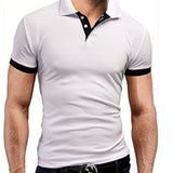 GOOSUDU New Arrival Summer T-shirt Paul Men's Short-Sleeved Shirt Popular Fashion Polo Shirt