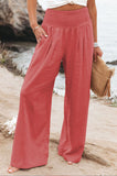 GOOSUDU In Stock!  HOTan and NEWn Spring and Summer   Casual Wide-Leg Cotton and Linen Popular Loose Trousers for Women