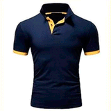 GOOSUDU New Arrival Summer T-shirt Paul Men's Short-Sleeved Shirt Popular Fashion Polo Shirt