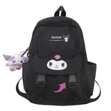 Junior's Schoolbag Female Middle School Student College Style Large-Capacity Backpack Elementary School Girl Portable Burden Alleviation Backpack