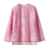 New Chinese style embroidered shirt base 2025 spring new breathable high-end temperament long-sleeved top M3070
