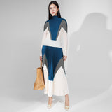 2025 Change the picture, OEM processing, custom fashion women's clothing, personalized suit, autumn clothing, new pleated top, skirt two-piece set