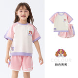 Boys' Short Sleeve Suit  Summer New Children's T-shirt Shorts Sportswear Summer Baby Boys' Clothes