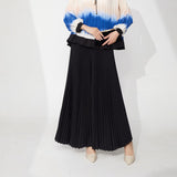 2025 Women's pants summer thin casual pants drooping feeling loose large size elastic waist versatile trouser skirt fashion  wide-leg pants