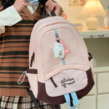 Customized Cross-Border Schoolbag Lightweight Junior and Middle School Students Backpack Girls' Japanese Cute Large Capacity College Students' Backpack