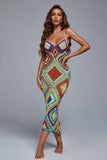 goosudu Romo Weave Maxi Dress