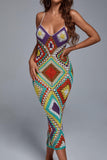 goosudu Romo Weave Maxi Dress