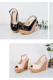 Women's Sandals Casual Peep Toe Sandals Female High Heels With Platforms Sandalias Spring Summer Fashion New Ladies Shoes