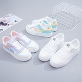 New Spring Women Sneakers White Tennis Women Shoes Canvas Slip on Female Row Shoes Platform Flats Casual Ladies Vulcanize Shoes