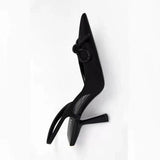 woloong New Women's Shoes Black Bright Ribbon Bow Knot High-heeled Muller Shoes Shallow Mouth Stiletto Sandals Women