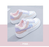 New Spring Women Sneakers White Tennis Women Shoes Canvas Slip on Female Row Shoes Platform Flats Casual Ladies Vulcanize Shoes