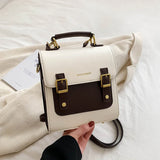 New Fashion Luxury Designer Backpack Summer Casual Versatile Vintage Classic Shoulder Bags For Women High Quality Leather Purses