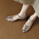 New Summer Women Sandals Party Prom Wedding Pumps Genuine Leather Thin Strap High Heels Fashion Sexy Concise Shoes Woman