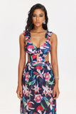 goosudu Sada Flower Print Swimwear Set