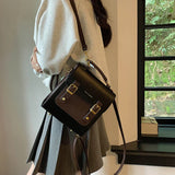 New Fashion Luxury Designer Backpack Summer Casual Versatile Vintage Classic Shoulder Bags For Women High Quality Leather Purses