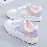 New Spring Women Sneakers White Tennis Women Shoes Canvas Slip on Female Row Shoes Platform Flats Casual Ladies Vulcanize Shoes