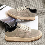 Heart Dunks  New Type Slate Shoes Haze Blue Trend Love Pattern Breathable Student Casual Sneakers Female Men