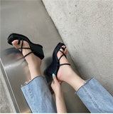 woloong Summer New Fashion Women Wedges Slippers Sexy Flip Flop Sandals High Quality Ladies Outdoor Platform Slides