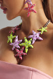 goosudu Sienna Starfish Diamante Necklace