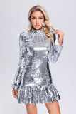 goosudu Verdandi Sequin Mini Dress