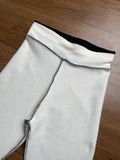Plush Lined High Waist Thermal Leggings, Soft & Comfy Solid Color Elastic Tights For Fall & Winter, Women's Sleepwear & Loungewear