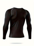 High-Performance Men's Athletic Fit T-Shirts - Shirts for Running, Shaping, and Cycling - Breathable, High Elastic, and Moisture-Wicking for Ultimate Comfort