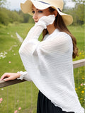 Plus Size Flattering Ruched Solid Open Front Kimono - Perfect Casual Cover-Up for Everyday Wear - Ideal for Spring & Summer, Womens Plus Size Clothing for Confident Style