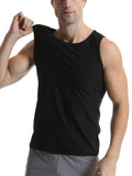 Men's Sports Weight Loss Body Shaping Tanktop, Men's Skinny Fit Sauna Sleeveless Vest For Fitness Training