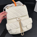 Designer Backpack C Bag Designer Bag Backpack Luxury Bag Women Bag Back Bag Classic Diamond Stripe Bag Hobo Bag Chain Fashion Shopping Wallet Real Leather