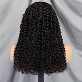 200% Density 13x4 HD Transparent Lace Front Wigs - Unisex Afro Kinky Curly Brazilian Hair Wig for All - High-Quality, Natural-Looking, Soft, and Breathable