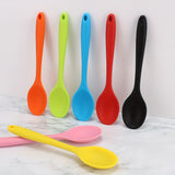 1pc Premium Silicone Spoon - Ladles for Cooking, Mixing, Serving, and Salad Preparation - Heat Resistant, Non-Stick, and Easy to Clean Kitchen Essential