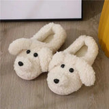 Slippers Slipper Womens Winter Warm Home Kawaii Cartoon Plush Contton Indoor Funny Cute Teddy Bear Fuzzy House Floor Shoes Female  FWBV