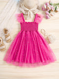 Elegant Girls' Sequin Tutu Dress: Spring/Summer Comfort, Durable Material - Perfect for Birthdays & Holidays