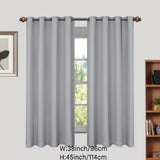 1panel Grommet Top Blackout Curtain Thermal Insulation Noise Reduction And Blackout Curtain Room Blackout Curtain Living Room Bedroom Home Decor