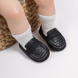 Kids' Gentleman Casual Loafers - Comfortable & Lightweight for Parties and Performances, Slip-On, Faux Leather with Fabric Lining