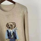 US Ladies Knitted Sweater - American Bear Sweater Winter Fashionable Cotton Pullover