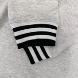 Designer High Quality Hooded Long Sleeve Hoodie Fashion Triangle Logo Letter White Cuff Striped Hoodie