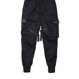 Mens Pants Streetwear Black Harem Joggers Male Cargo Hip Hop Casual Pockets Sweatpants Oversized Fashion Trousers 230310